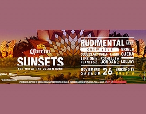 ¡Regresa Corona Sunsets con Rudimental, Crew Love y más!