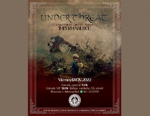 Under Threat regresa con nuevo álbum y concierto