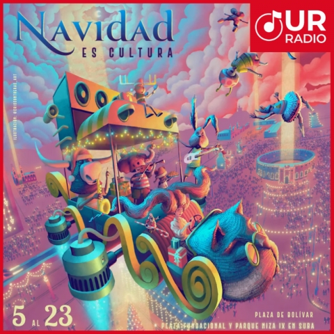 Una Ciudad Imaginada: La Magia De La Navidad Y La Tecnolog&iacute;a Se Apoderan De La Plaza de Bol&iacute;var