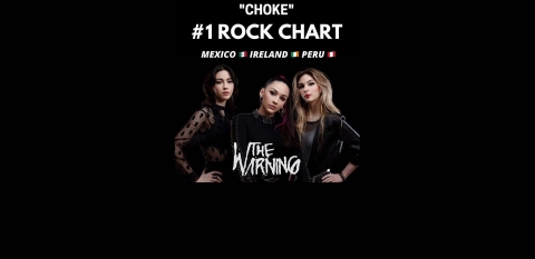 La banda mexicana The Warning hace “Choke”