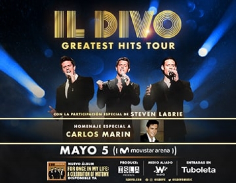 Il Divo regresa a Colombia