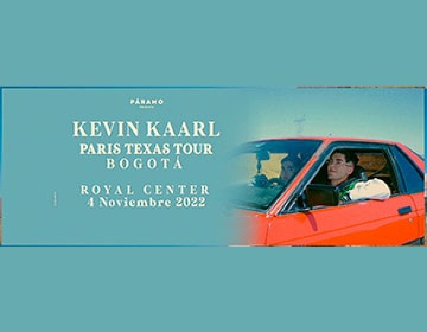 Kevin Kaarl en concierto por primera vez en Colombia