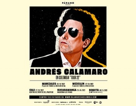 Calamaro se tomará Colombia con su &quot;Tour 22&quot;