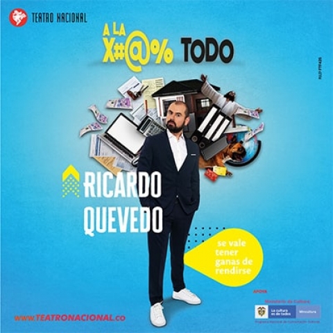 El “humor negro” de Ricardo Quevedo llega al Teatro Nacional