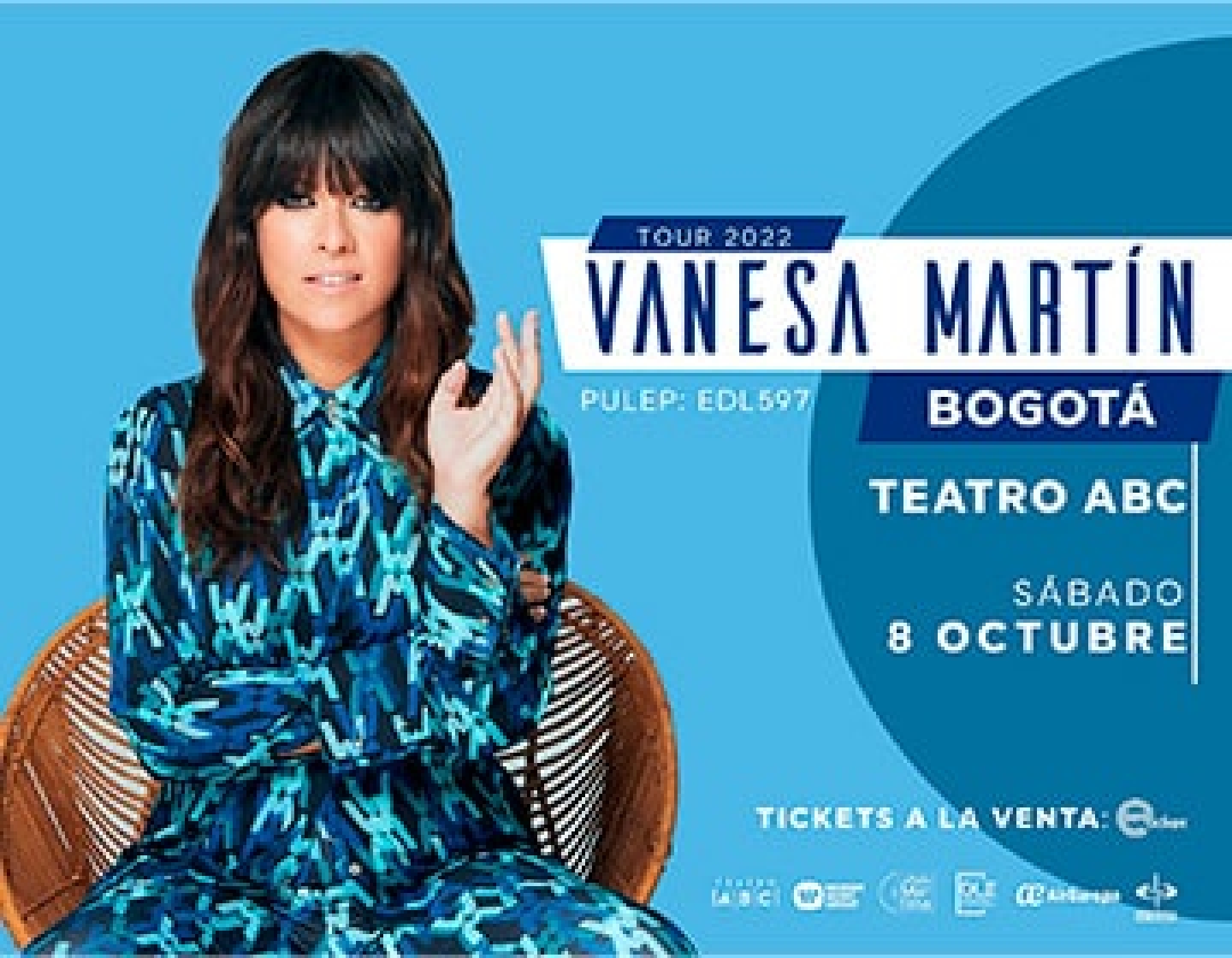 Vanesa Martin anuncia concierto en Colombia