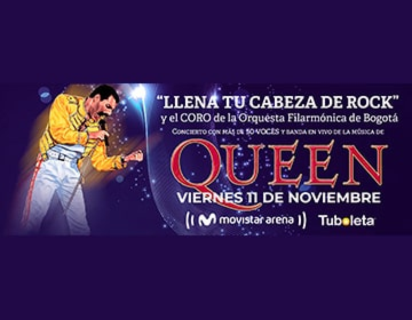 Queen: un show con más de 50 voces en el Movistar Arena