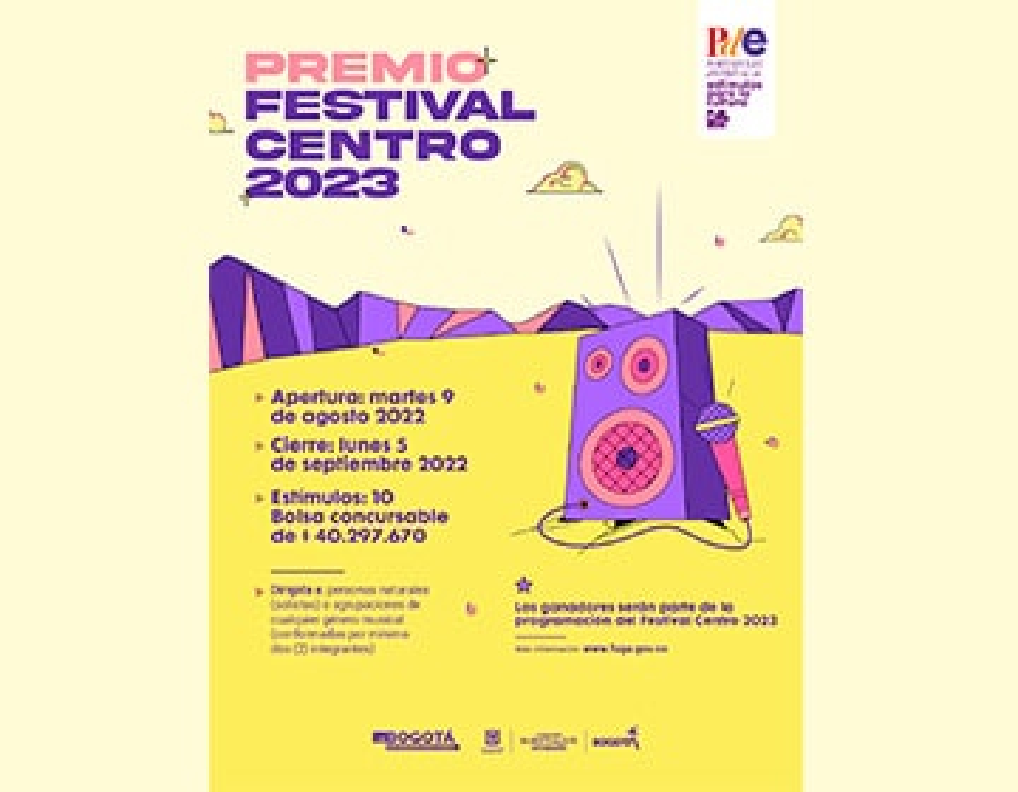 La Fuga abre la convocatoria Festival Centro 2023