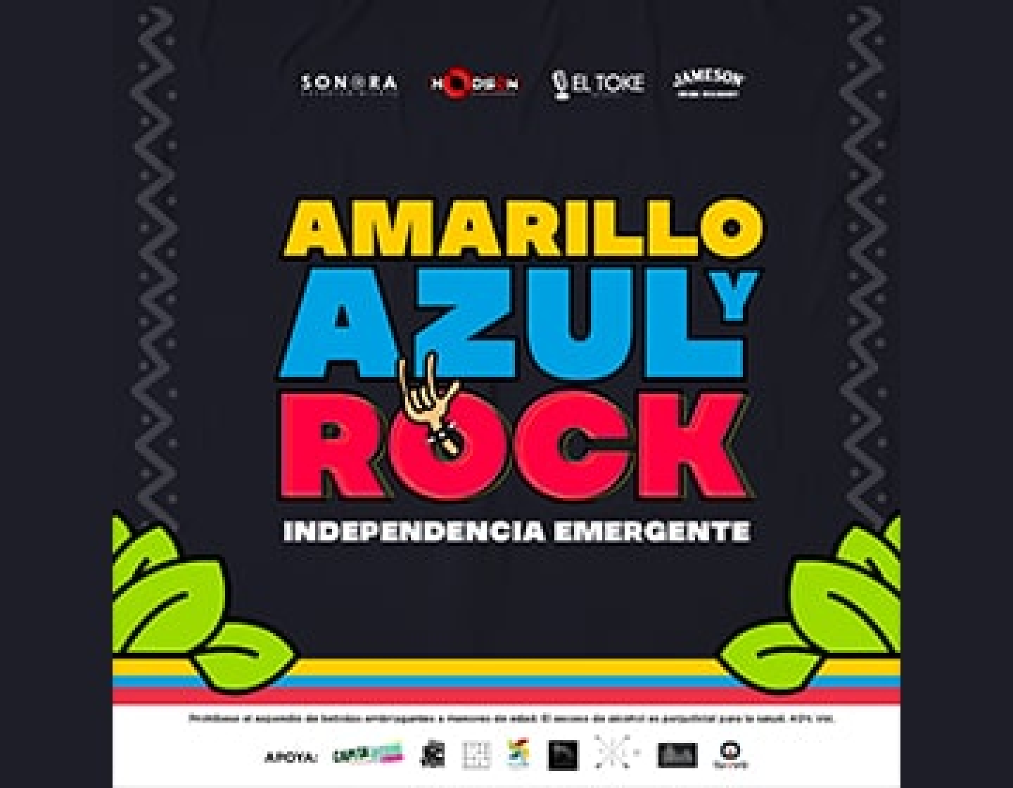 #AmarilloAzulYRock es homenaje emergente